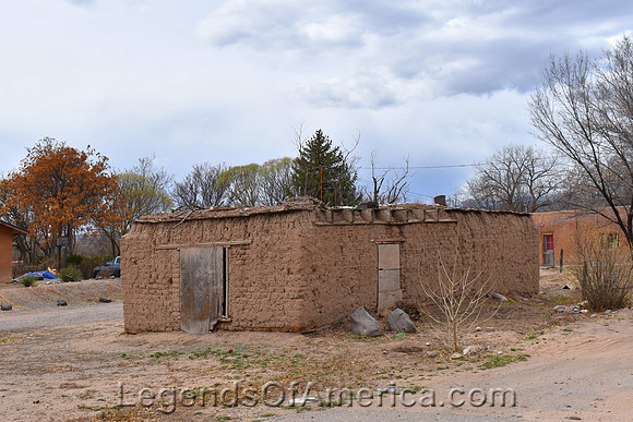 Ohkay Owingeh Pueblo, NM - Old Building