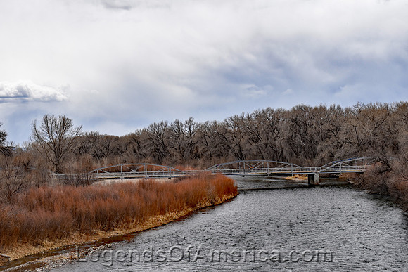 Ohkay Owingeh Pueblo, NM - Rio Grande Bridge