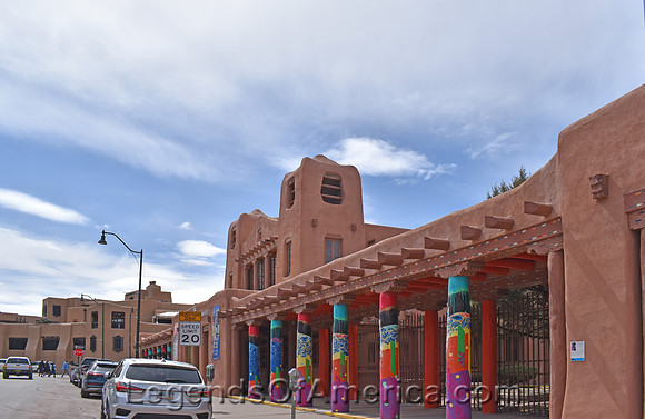 Santa Fe, NM - Colorful Street