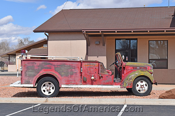 Fredonia, AZ- Old Fire Truck