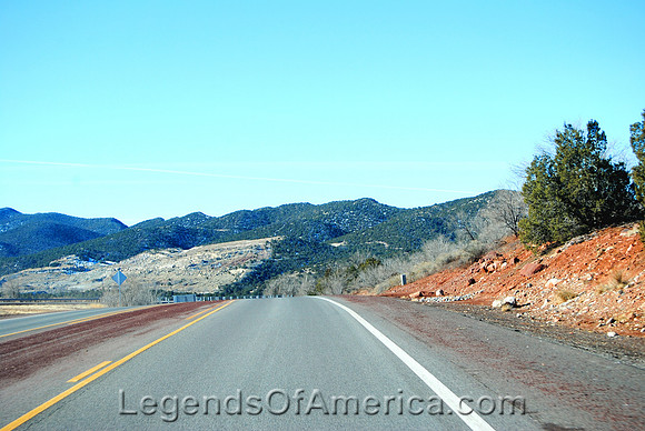 Tijeras Canyon, NM - Route 66
