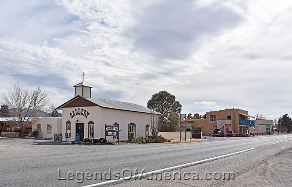 Rodeo, NM - Highway Buildings