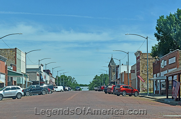 Howard, KS - Main Street - 2