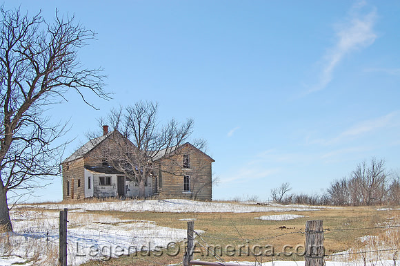 Sanford, KS - Area Stone Building