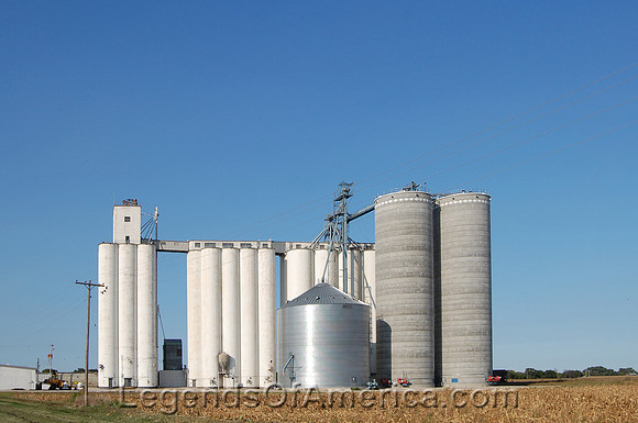 Sanford, KS - Grain Elevators