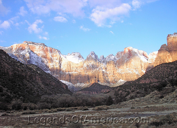 Zion National Park, UT - Towers of the Virgin