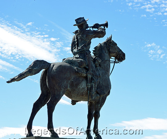 Tucson, AZ - Fort Lowell Chief Trumpeter Trumpeter