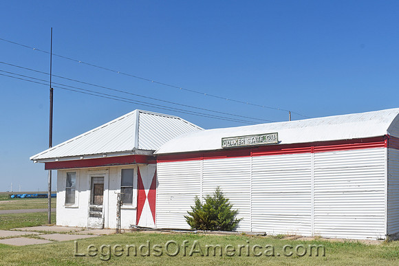 Ensign, KS - Old GasS tation