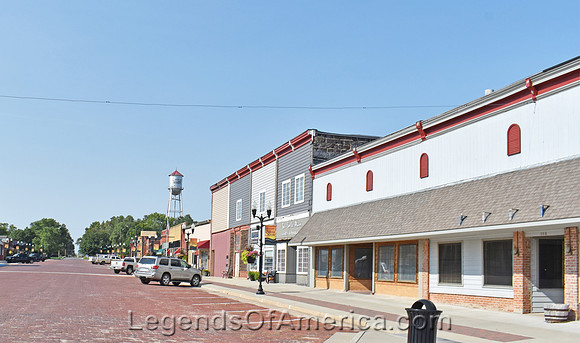 Little River, KS - Main Street - 2