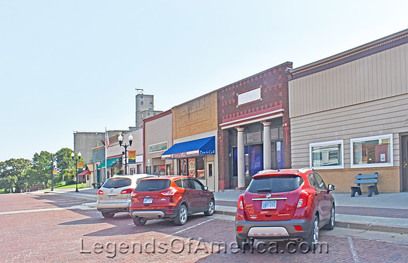 Little River, KS - Main Street