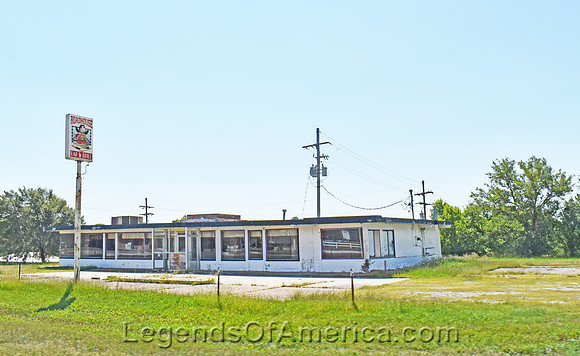 Strong City, KS - Old Restaurant