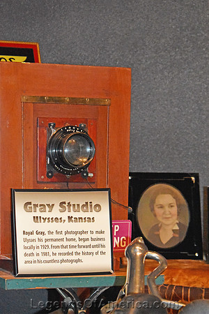 Ulysses, KS - Adobe Museum Royal Gray Display