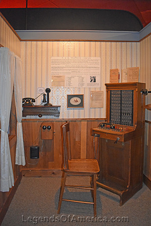 Ulysses, KS - Adobe Museum Telephone Office