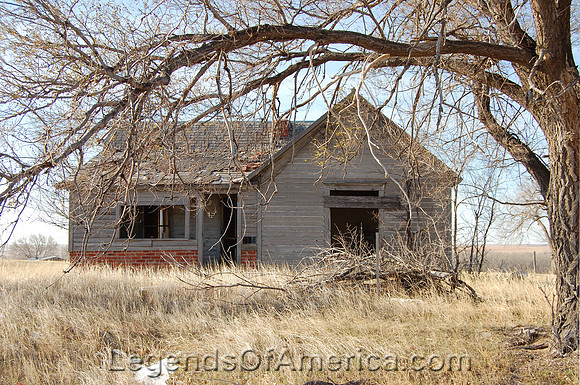 Russell Springs, KS - Old House