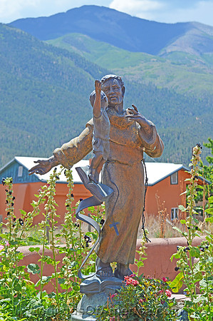 Questa, NM - St. Anthony De Padua Church Sculpture