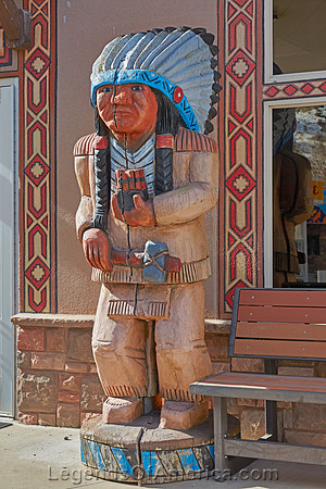 Mount Carmel Junction, UT - Thunderbird Restaurant Carving