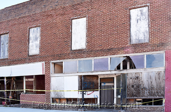 Scammon, KS - Building Ruins