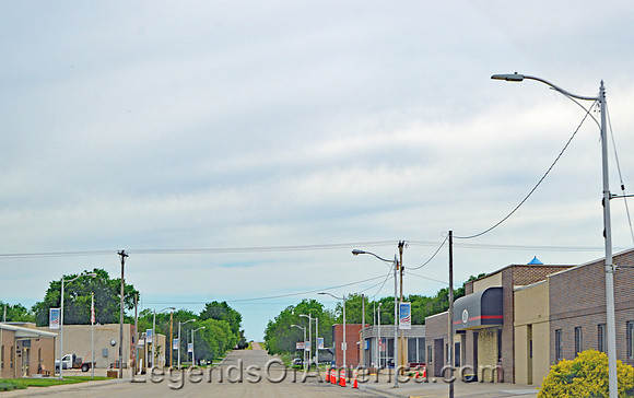 Lenora, KS - Main Street