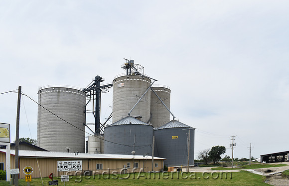 Hope, KS - Grain Elevators