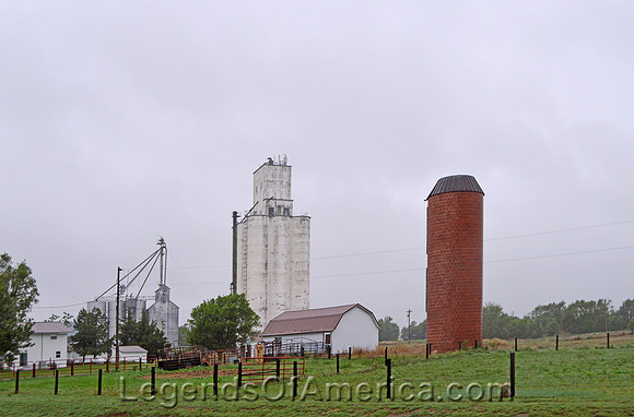 Bogue, KS - Silos