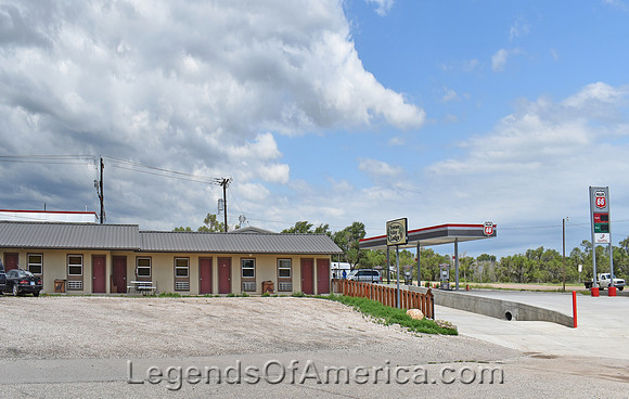Jetmore, KS - Motel & Gas
