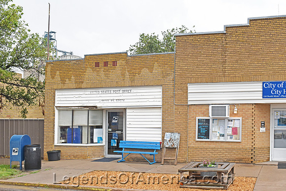 Rozel, KS - City Hall & Post Office