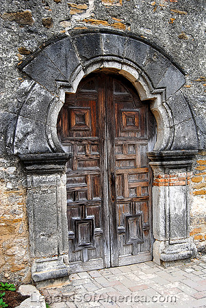 San Antonio, TX - Mission Espada Doors