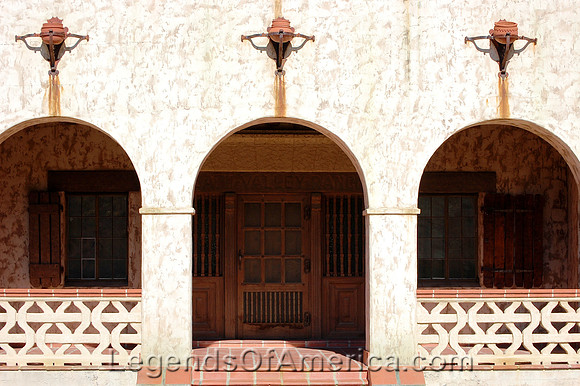 Scotty's Castle, CA - Doors