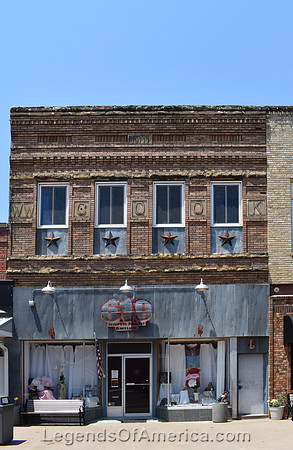Russell, KS - Business Building