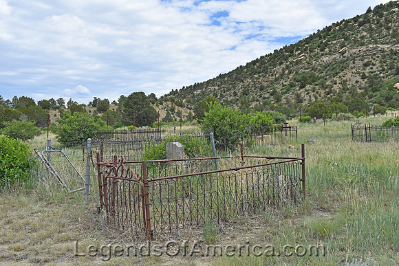 Dawson, NM Cemetery Graves - 2