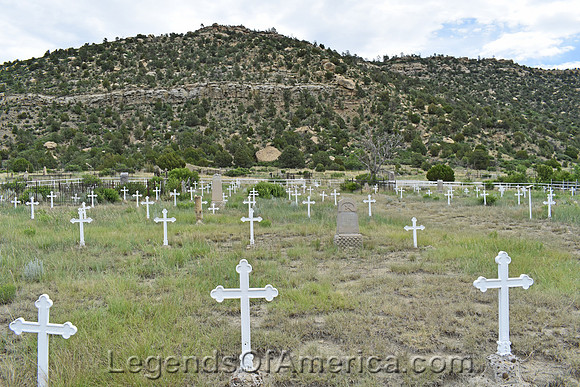 Dawson, NM Cemetery Miners Graves
