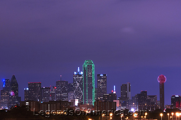 Dallas. TX - Skyline Night