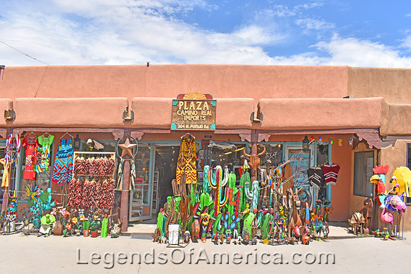 Taos, NM - Colorful Store