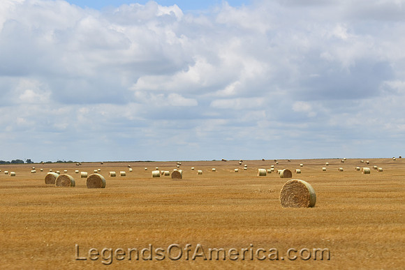 Minneapolis, KS - Area Hay Bales