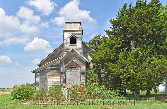 Hazelton, KS - Old Church - 2