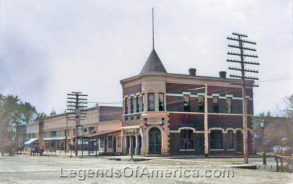 Erie, KS - Erie Block, about 1900