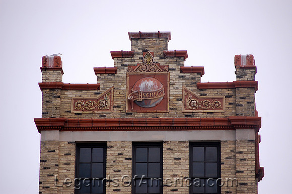 Milwaukee, WI - Schlitz Park - Logo on Building 2