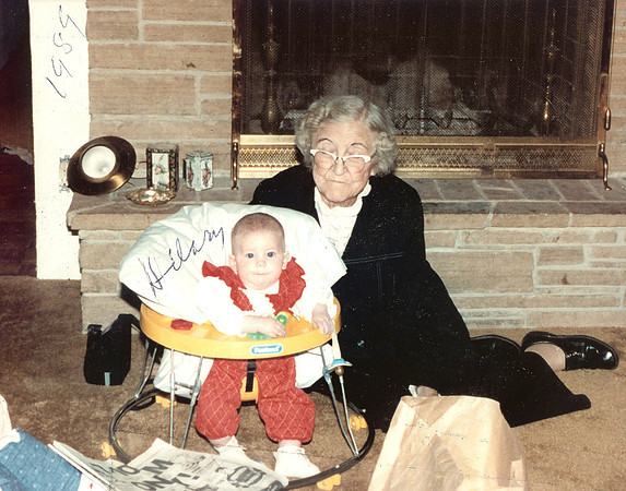 Hillary Pruett and Irene Foster, 1989