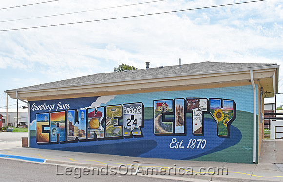 Cawker City, KS - Mural