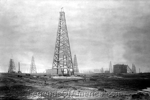 Beaumont, TX - Lucus Gusher, 1901