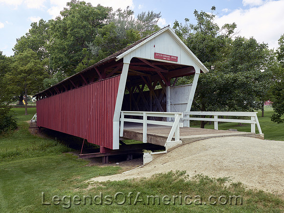 Madison County, IA - Cutler-Donahoe Bridge
