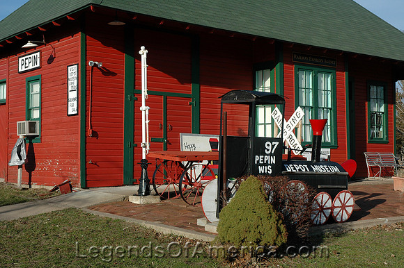 Pepin, WI - Great River Road Depot Museum