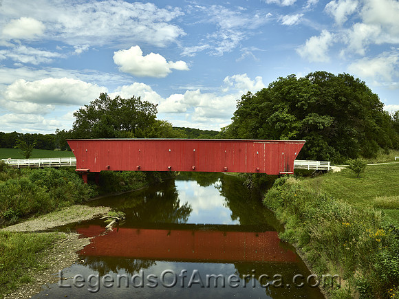 Madison County, IA - Hogback Bridge