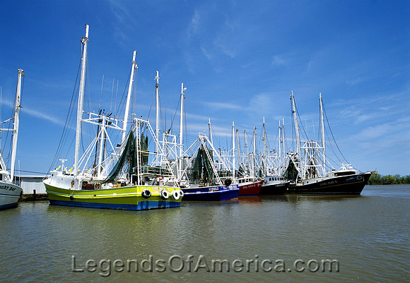shrimp boats, Grand IsleLACHighsmith
