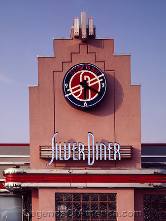 Silver Spring, MD - Silver Diner Facade