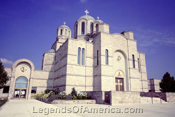 Merrillville, IN - St Sava Serbian Church