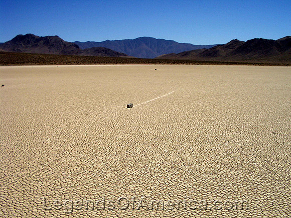 Death Valley, CA - Moving Rock