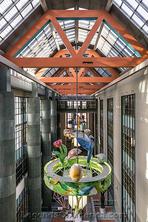 Los Angeles, CA - Central Library Atrium