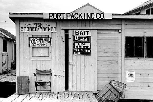 Port Aransas, TX - Fish House, 1939