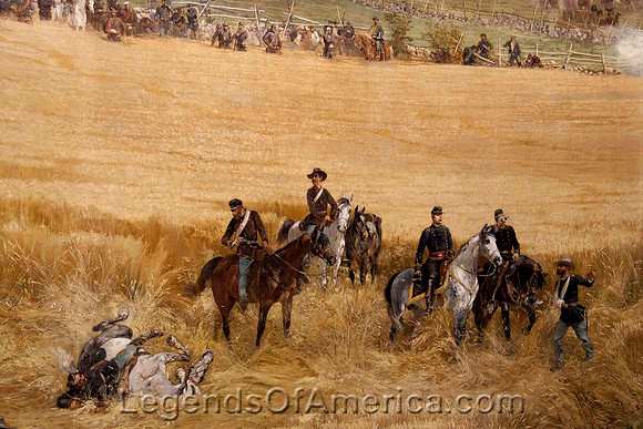 Gettysburg, PA - Battle Painting